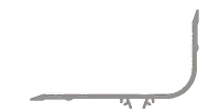 Декоративный алюминиевый профиль ПСА.УГЛ-075 - Компания «Кронтэкс»