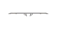 Декоративный алюминиевый профиль ПСА - 100 - Компания «Кронтэкс»